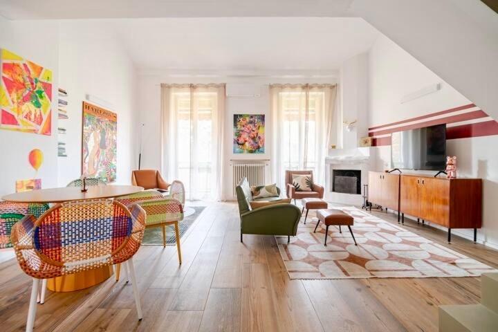 149 Borgo Ticino Suite Attico Di Lusso Con Terrazzo E Parking Privato Павия Экстерьер фото
