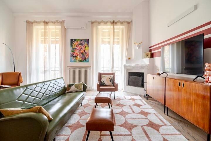 149 Borgo Ticino Suite Attico Di Lusso Con Terrazzo E Parking Privato Павия Экстерьер фото